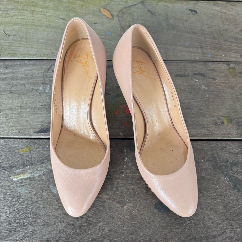 Giuseppe Zanotti Nude Pink Heels